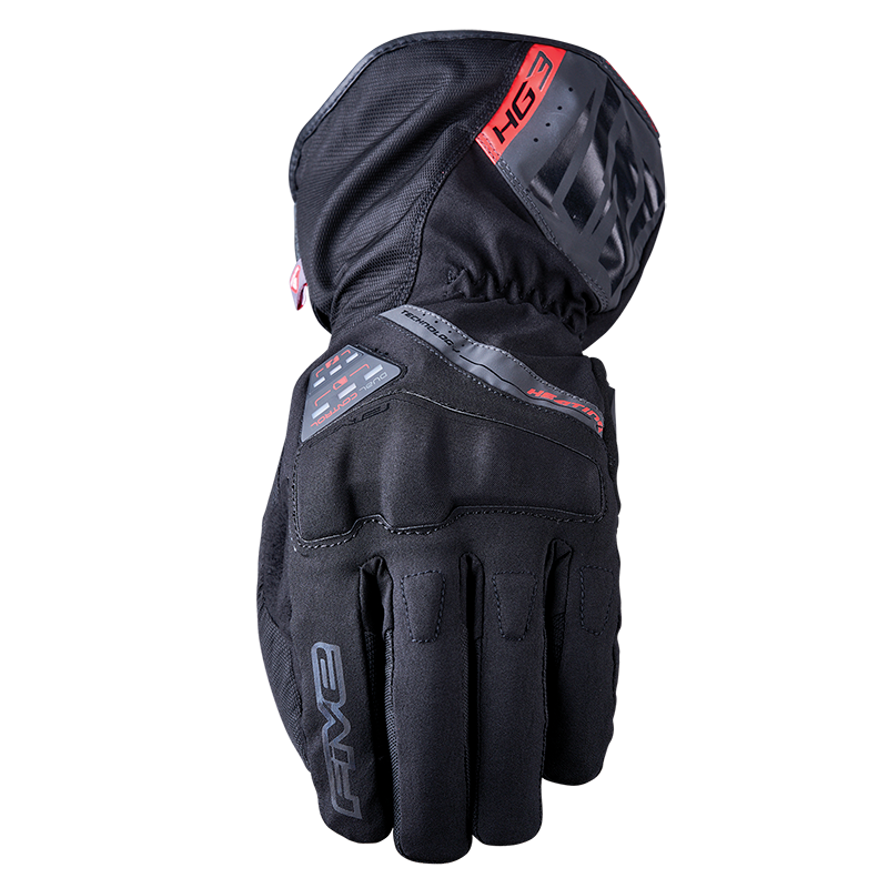 Five HG3 Evo WP Black Heated Gloves
