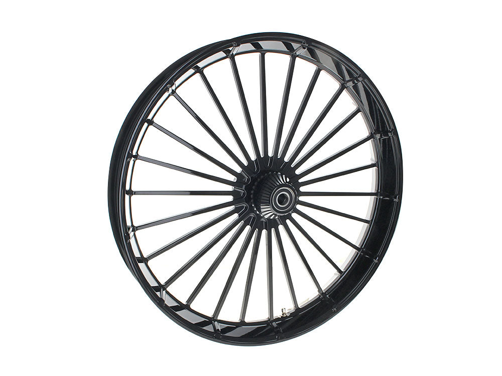Hawg Halters Inc HHI-2640-FXB3-B-850A-B 26" x 3.75" FXBR3/Breakout Replica Wheel Gloss Black for Breakout 13-Up