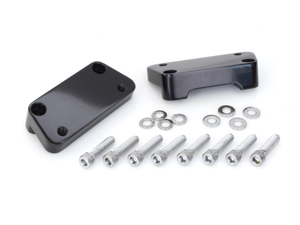Hawg Halters Inc HHI-FSK-A07 Fender Spacer Kit Black for Harley-Davidson Touring 84-13 w/21" or 23" OEM Fender