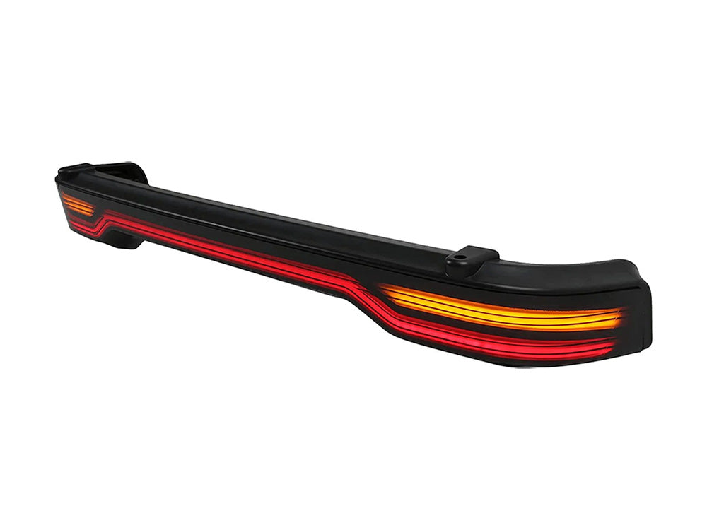 Hoglights HOG-HLTPLBS Tour Pak Light Bar w/Amber Turn/Red Run/Brake & Black Housing w/Smoke Lens for Touring 14-Up