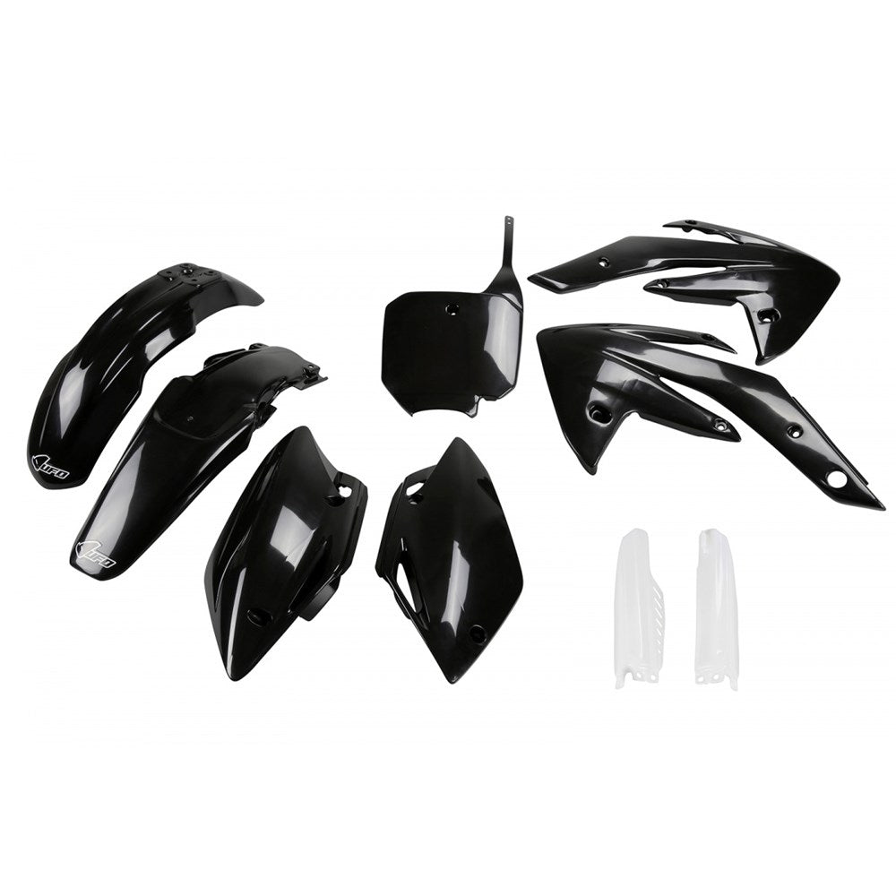 UFO Plastics Kit Black for Honda CRF 150R 07-23