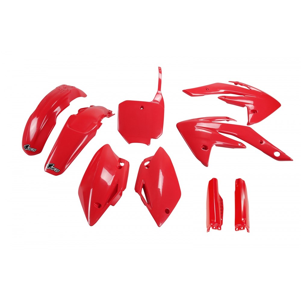 UFO Full Plastics Kit 2000-2018 Red for Honda CRF 150 R 07-26