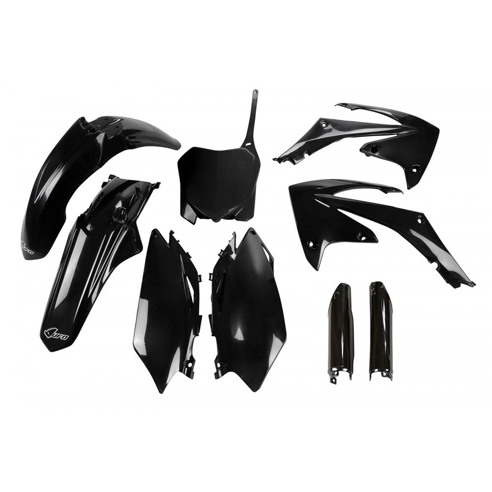 UFO Plastics Kit Black for Honda CRF 250R 2010/CRF 450R 09-10