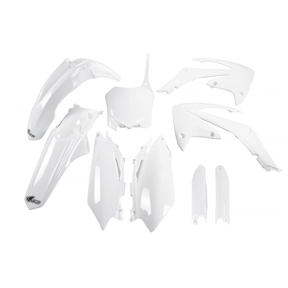 UFO Plastics Kit White for Honda CRF 250R 2010/CRF 450R 09-10