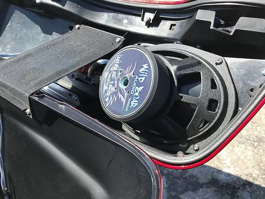 Hogtunes HT-BIG-PIG-RG Wild Boar 600 Watt Amp x 4 Speaker Kit & Saddlebag Lids for Harley-Davidson Road Glide 15-23