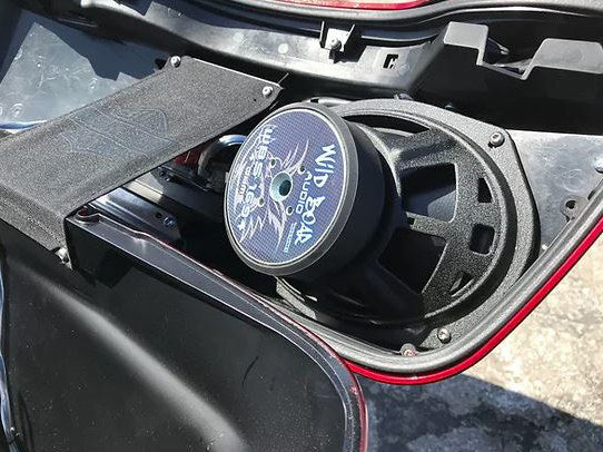 Hogtunes HT-BIG-PIG-SG Wild Boar 600 Watt Amp x 4 Speaker Kit & Saddlebag Lids for Harley-Davidson Street Glide 14-23