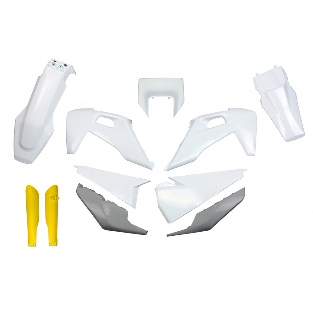 UFO Plastics Kit OEM Colours for Husqvarna TX 125/250/300 20-22/TE 150/FE 250/350/450/501/TE 250/350 20-23