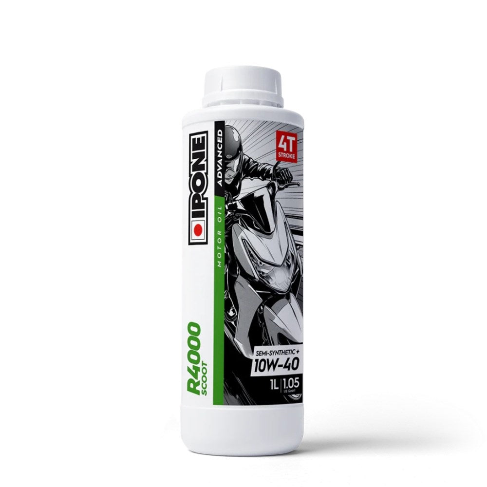 Ipone R4000 Scoot 10W-40 4T Engine Oil 1L