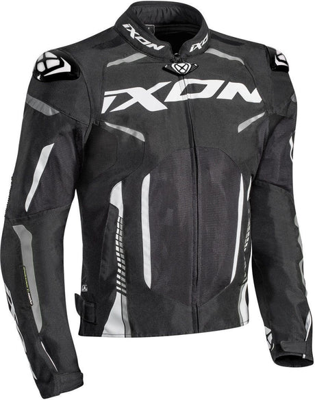 Ixon Gyre Black/White Textile Jacket - EasyR