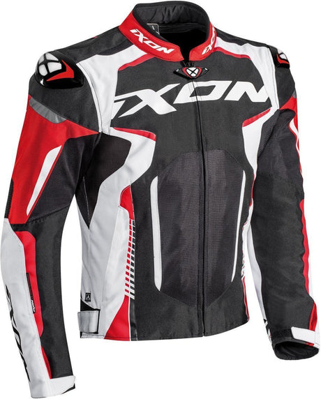 Ixon Gyre Black/White/Red Textile Jacket - EasyR