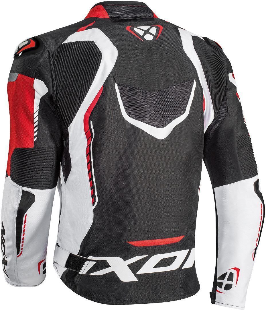 Ixon Gyre Black/White/Red Textile Jacket - EasyR