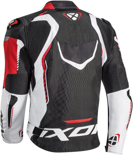 Ixon Gyre Black/White/Red Textile Jacket - EasyR