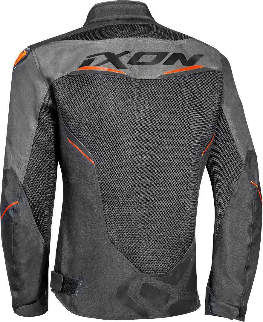 Ixon Draco Black/Anthracite/Orange Textile Jacket - EasyR
