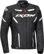 Ixon Striker Black/White Textile Jacket - EasyR