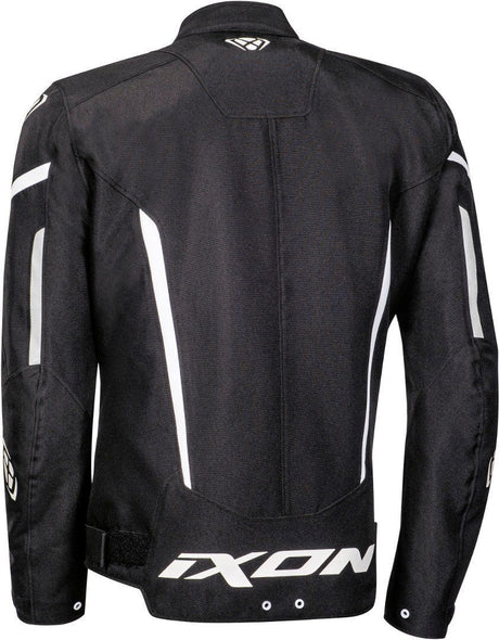 Ixon Striker Black/White Textile Jacket - EasyR