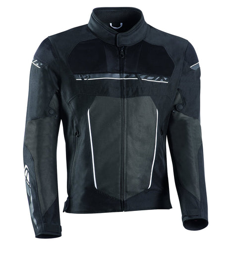 Ixon T-Rex Black/White/Grey Textile Jacket - EasyR