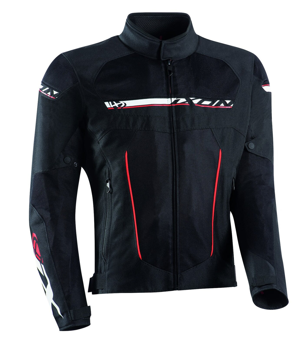 Ixon T-Rex Black/White/Red Textile Jacket - EasyR