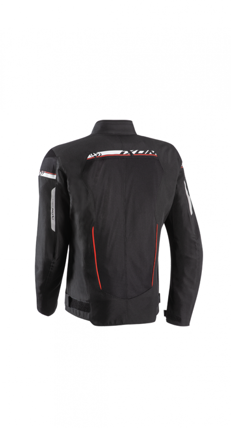 Ixon T-Rex Black/White/Red Textile Jacket - EasyR
