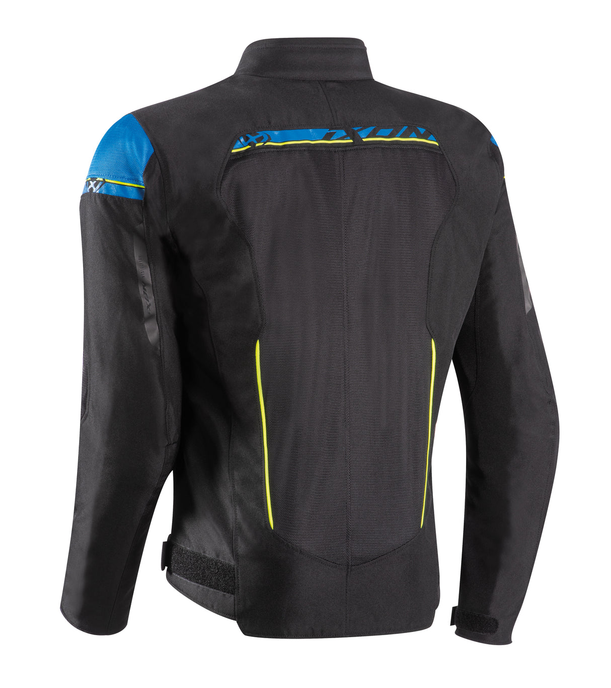 Ixon T-Rex Black/Blue/Yellow Textile Jacket - EasyR