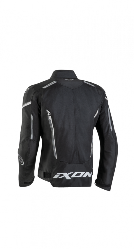 Ixon Striker Air WP Black/White Textile Jacket - EasyR