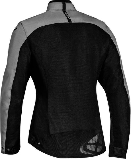 Ixon Orion Lady Black/Grey Textile Womens Jacket - EasyR