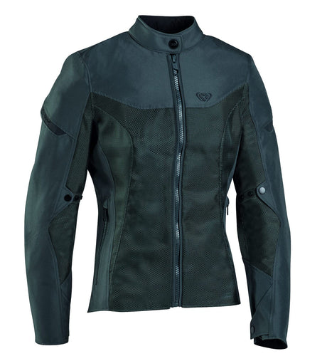 Ixon Fresh Lady Khaki Textile Womens Jacket - EasyR