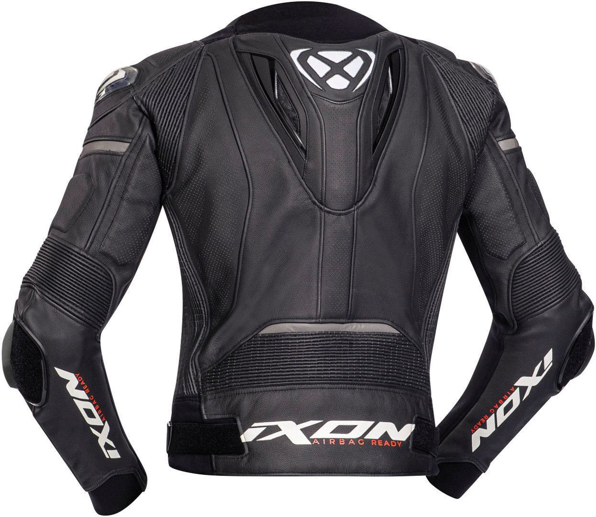 Ixon Vendetta Evo Black/White Leather Jacket - EasyR