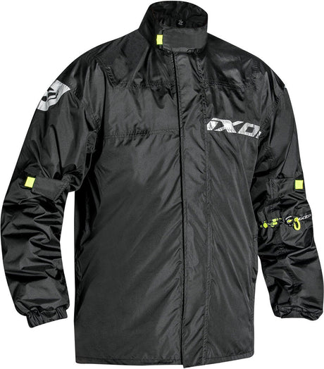 Ixon Madden Rain Black/Bright Yellow Rain Jacket - EasyR