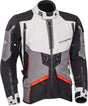 Ixon Ragnar Black/Grey/Red Textile Jacket - EasyR