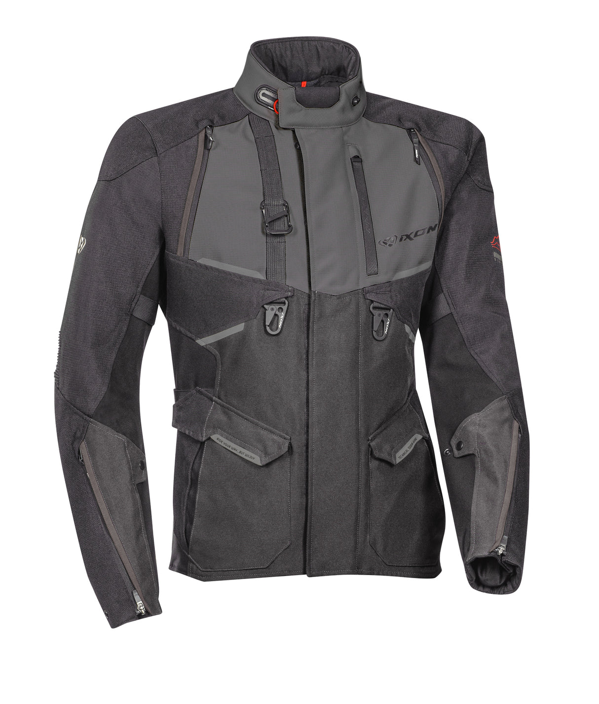 Ixon Eddas Black/Anthracite Textile Jacket - EasyR