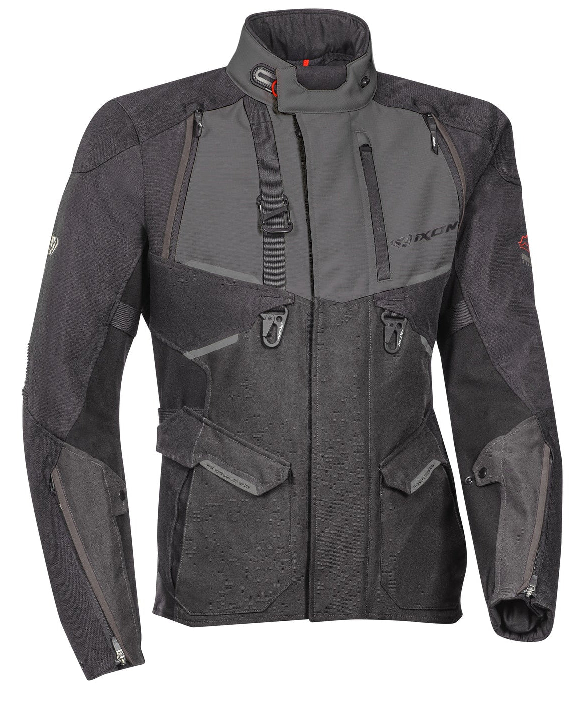 Ixon Eddas Black/Anthracite Textile Jacket - EasyR