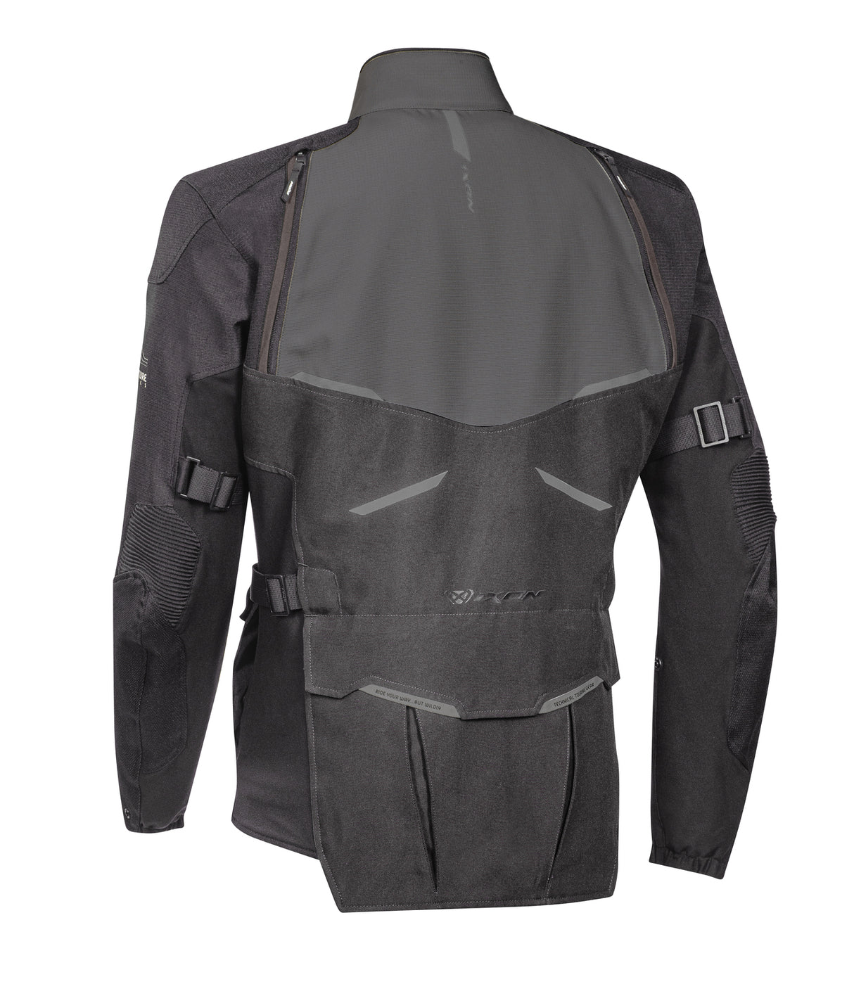 Ixon Eddas Black/Anthracite Textile Jacket - EasyR