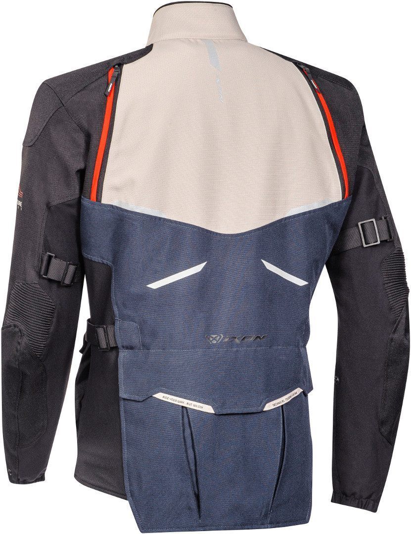 Ixon Eddas Grey/Navy/Black Textile Jacket - EasyR