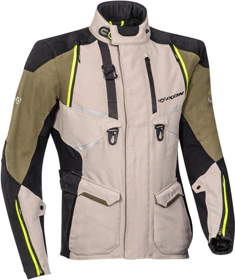 Ixon Eddas Grey/Khaki/Black Textile Jacket - EasyR