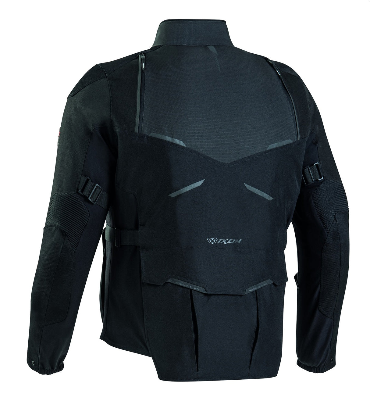 Ixon Eddas C Black/Anthracite Textile Jacket - EasyR