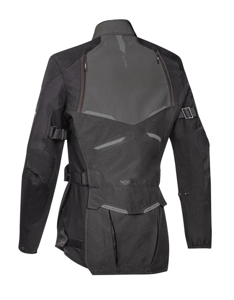 Ixon Eddas Lady Black/Anthracite Textile Womens Jacket - EasyR
