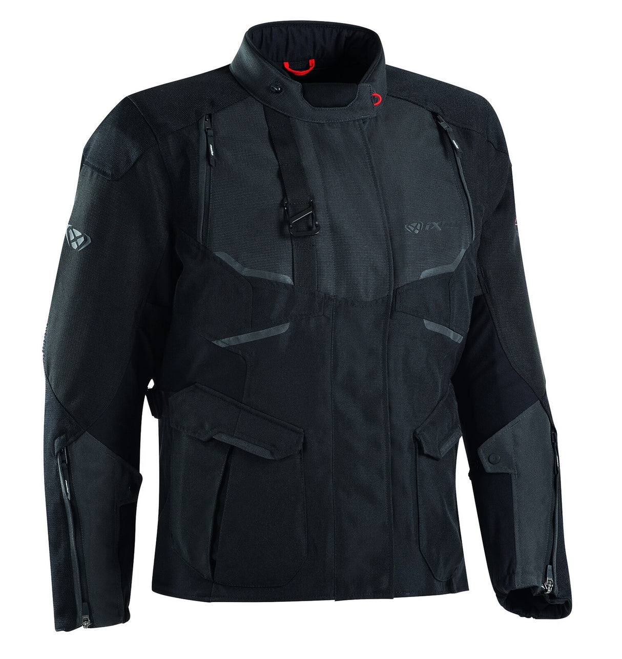 Ixon Eddas C Lady Black/Anthracite Textile Womens Jacket - EasyR