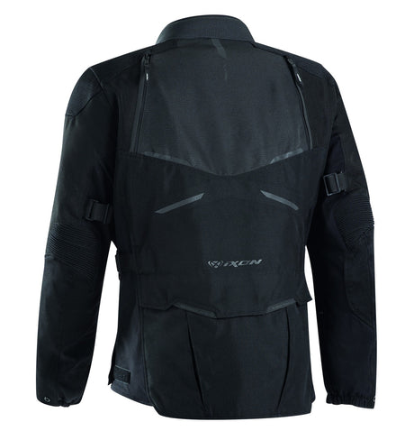 Ixon Eddas C Lady Black/Anthracite Textile Womens Jacket - EasyR