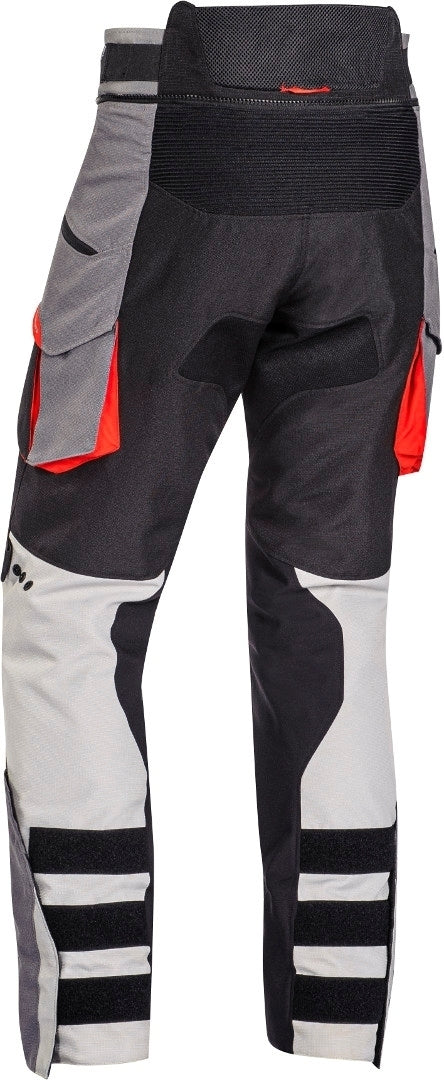 Ixon Ragnar Black/Grey/Red Textile Pants - EasyR