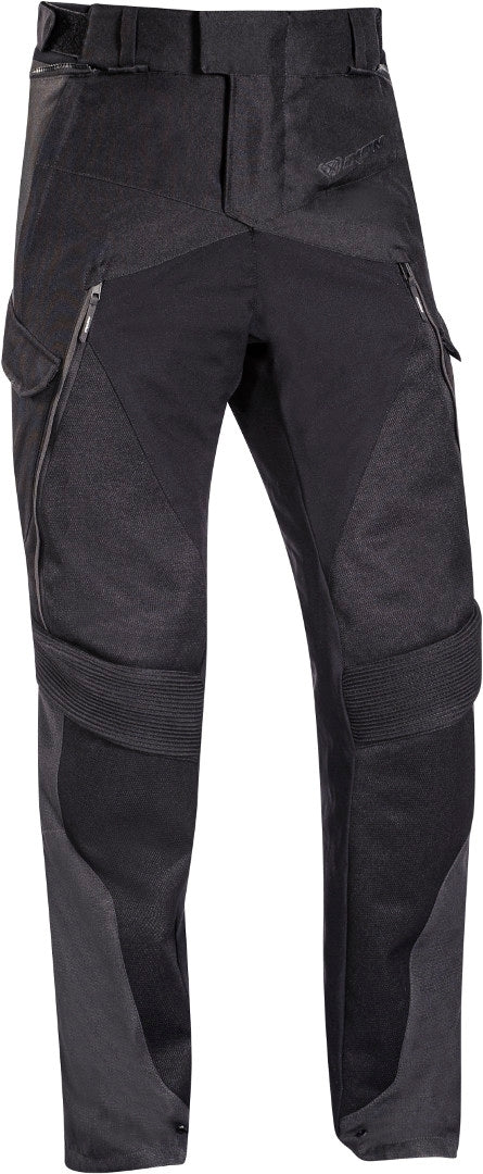 Ixon Eddas Black/Anthracite Short Leg Textile Pants - EasyR