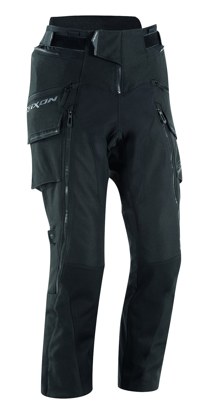 Ixon Ragnar Short Leg Black Textile Pants – EasyR