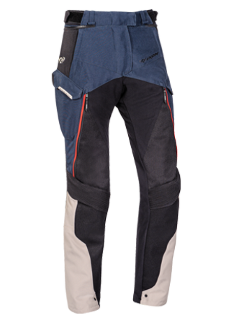 Ixon Eddas Lady Grey/Blue/Black Textile Womens Pants - EasyR