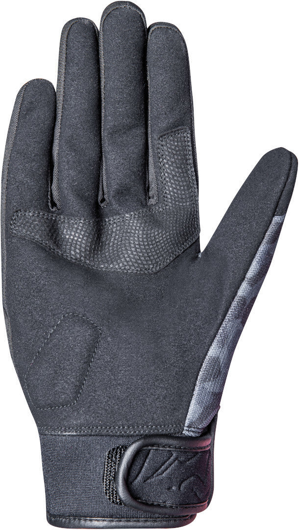 Ixon RS Slicker Black/Black Camo Gloves - EasyR