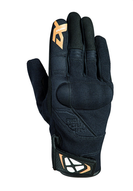 Ixon RS Delta Black/White/Gold Womens Gloves - EasyR
