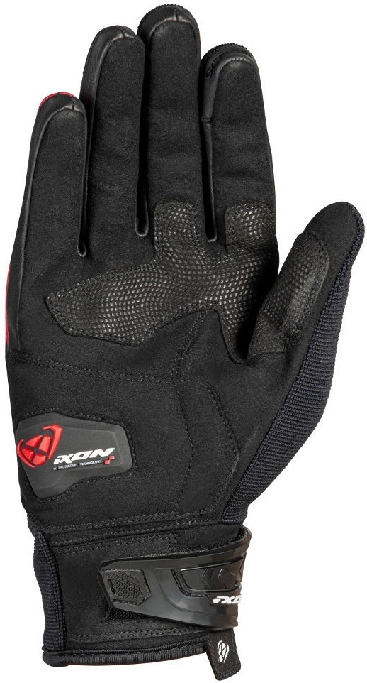 Ixon RS Charly Black/Red Gloves - EasyR