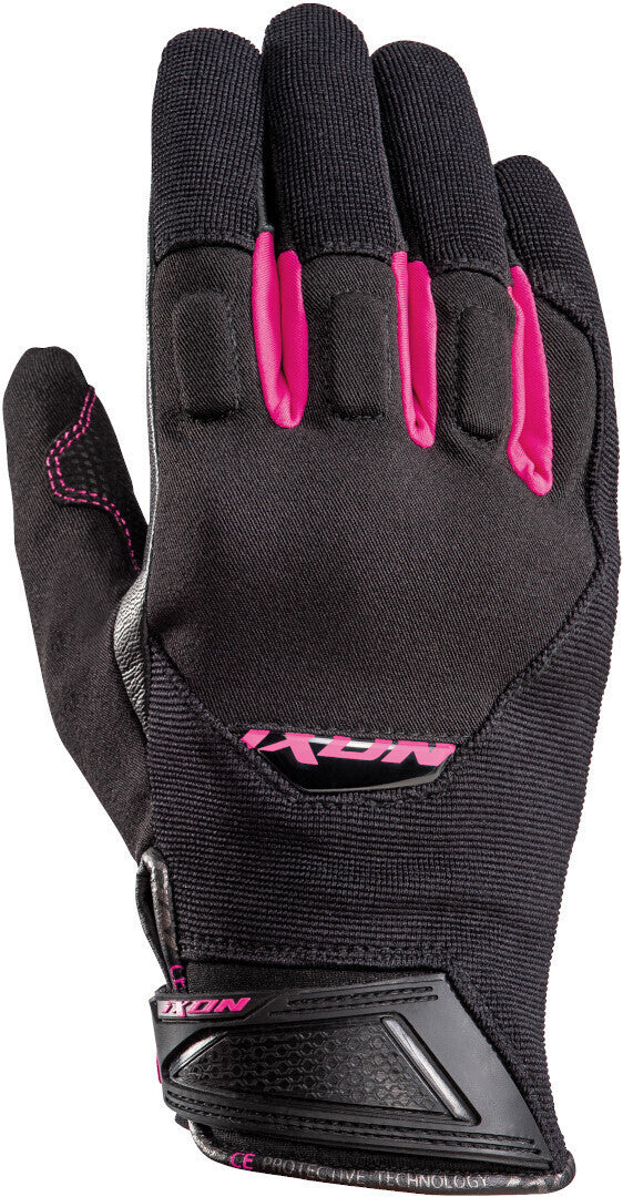 Ixon RS Spring Black/Fuchsia Womens Gloves - EasyR