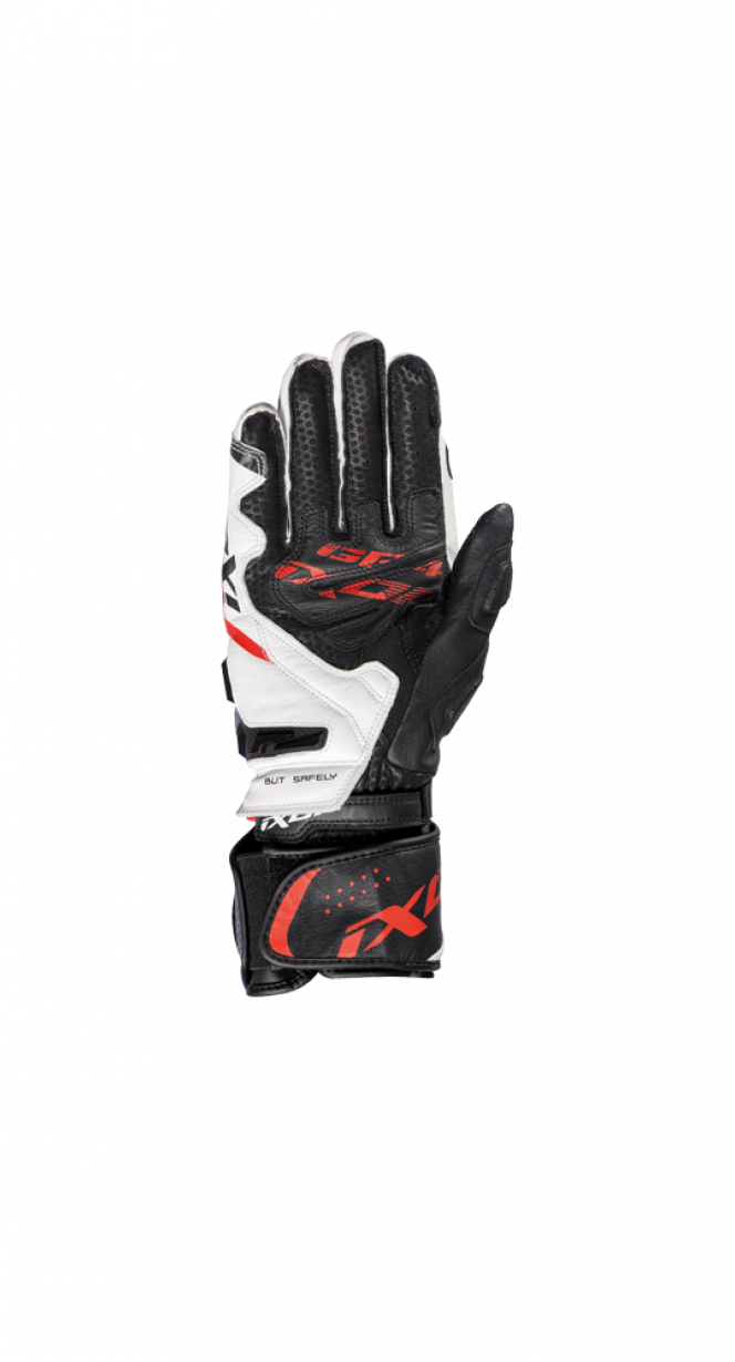 Ixon GP4 Air Black/White/Red Gloves - EasyR