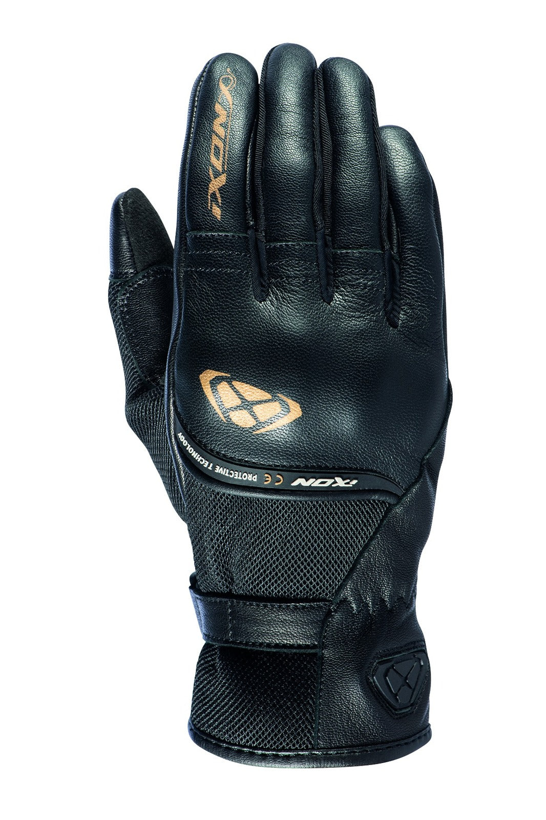 Ixon RS Shine 2 Black/Gold Womens Gloves - EasyR