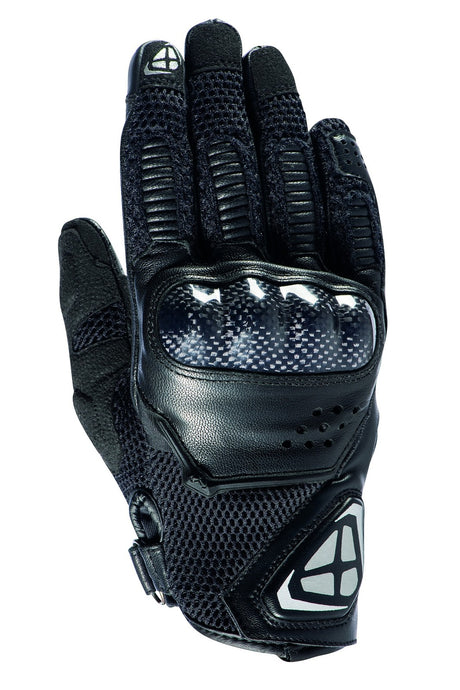 Ixon RS4 Air Lady Black/Silver Womens Gloves - EasyR
