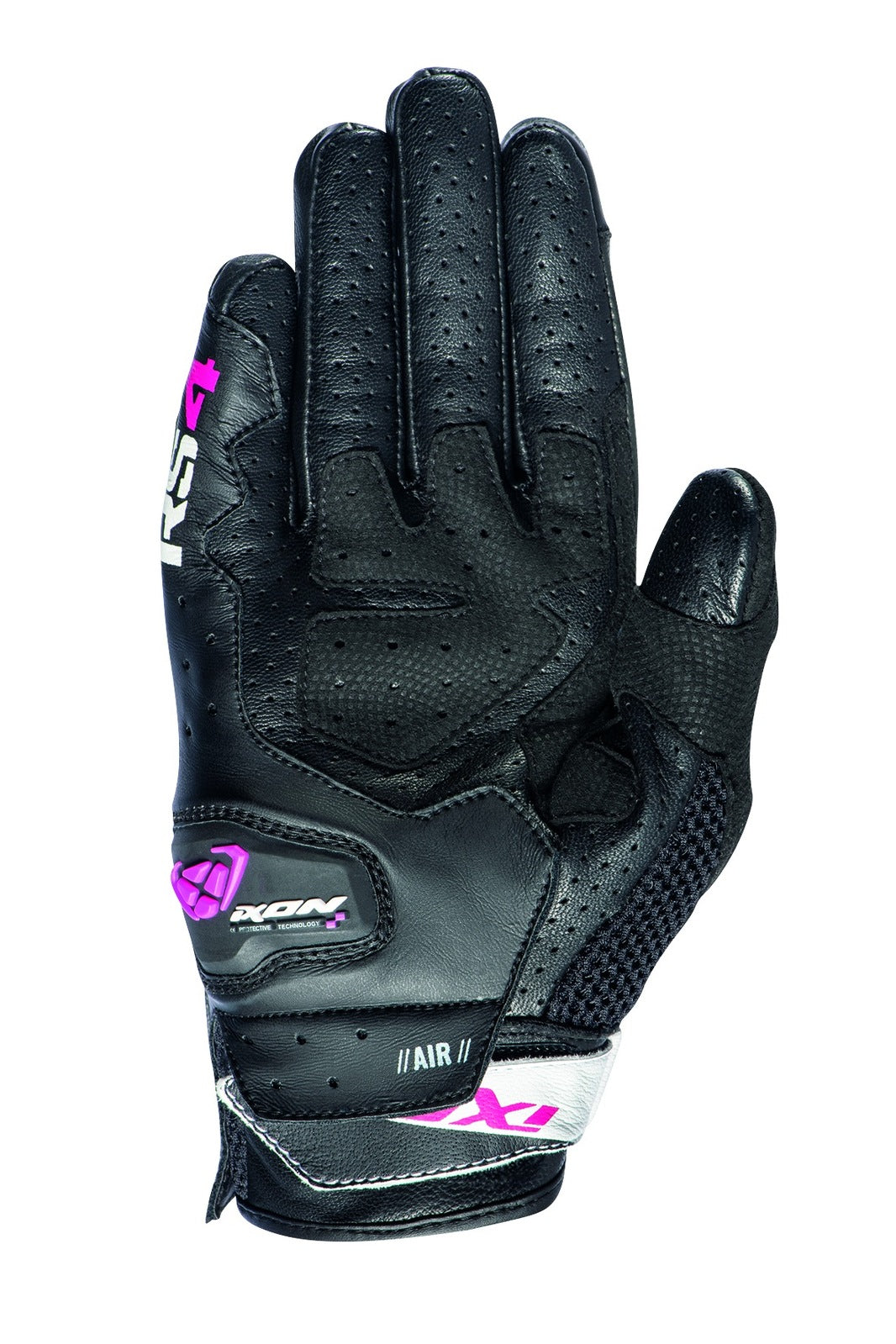 Ixon RS4 Air Lady Black/Fushia Womens Gloves - EasyR